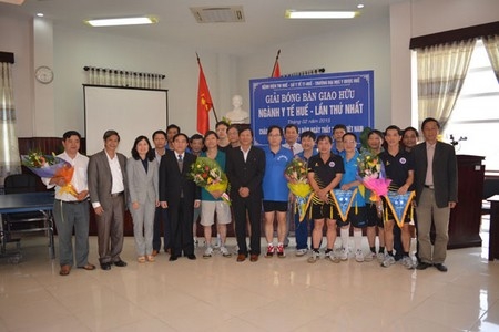 Giải bóng bàn giao hữu ngành Y tế Thừa Thiên Huế - lần thứ I