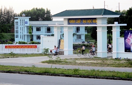 Thành lập Trường Đại học Luật thuộc Đại học Huế