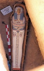 Tìm thấy xác ướp có hình vẽ ở Ai Cập