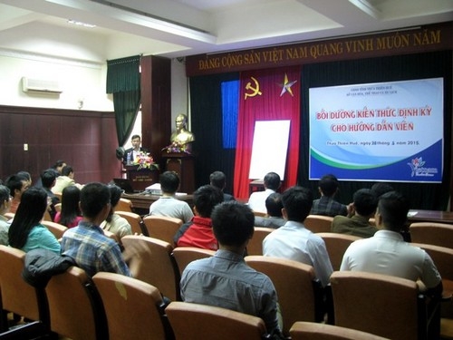 Khai giảng lớp bồi dưỡng kiến thức hướng dẫn viên du lịch Khóa I năm 2015