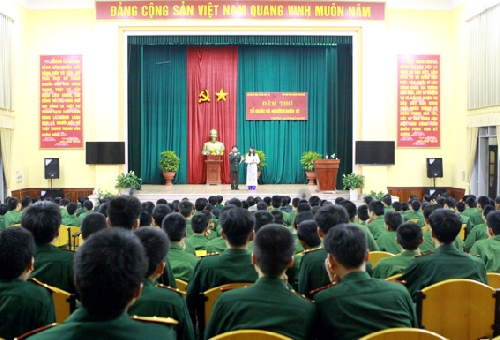 Đêm thơ "Tổ quốc và người chiến sĩ"