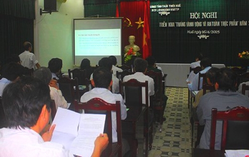 Hội nghị triển khai tháng hành động vì an toàn vệ sinh thực phẩm năm 2015