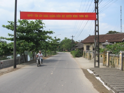 Xã Quảng Phú đón nhận Bằng công nhận đạt chuẩn Nông thôn mới
