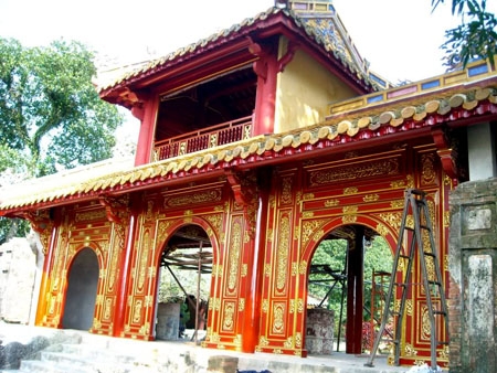 Làng nghề thếp vàng, sơn mài Tiên Nộn