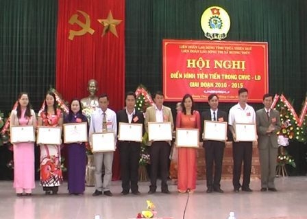 Tổng kết phong trào thi đua yêu nước trong CNVC-LĐ giai đoạn 2010 – 2015
