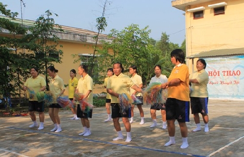 Trung tâm bảo trợ xã hội tổ chức Hội thao người khuyết tật 