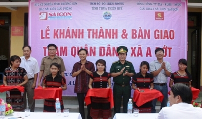 Khánh thành Trạm Quân dân y ở vùng biên huyện A Lưới