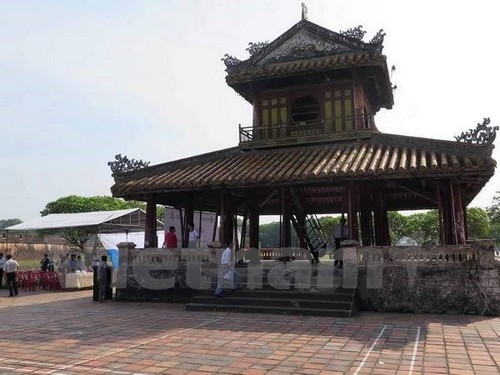 Khởi công trùng tu Phu Văn Lâu thuộc hệ thống di tích Cố đô Huế