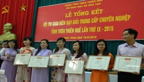 Tổng kết và trao giải Hội thi Giáo viên dạy giỏi trung cấp chuyên nghiệp 