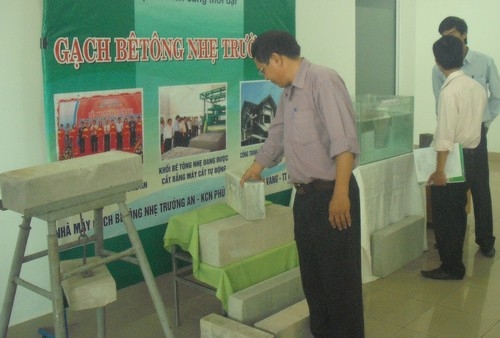 TT-Huế: Nhiều công trình sử dụng vật liệu xây không nung