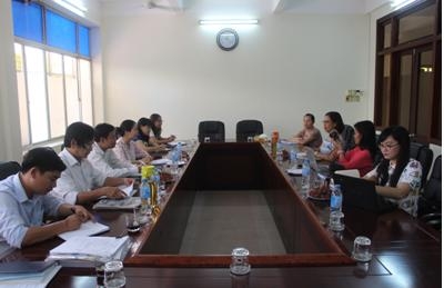 Làm việc với đại diện Hiệp hội quản lý môi trường biển Đông Á (PEMSEA) về quản lý tổng hợp vùng bờ