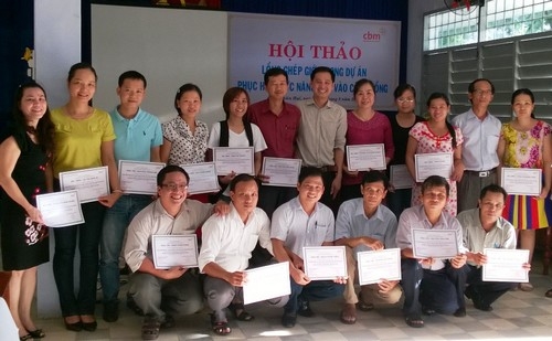 Hội thảo lồng ghép giới trong hoạt động phục hồi chức năng cho cán bộ quản lý chương trình phục hồi chức năng dựa vào cộng đồng (CBR) 