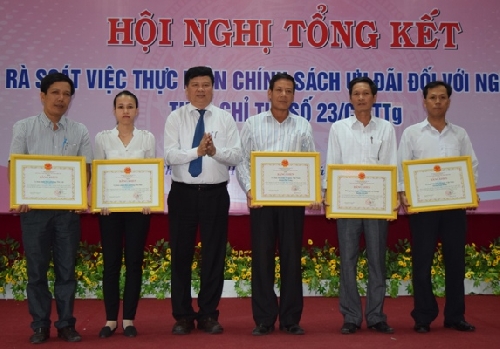 Tổng kết tổng rà soát việc thực hiện chính sách ưu đãi người có công với cách mạng