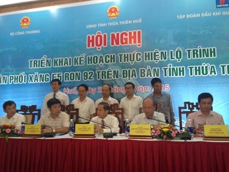 Triển khai Kế hoạch thực hiện lộ trình phân phối xăng E5 trên địa bàn tỉnh Thừa Thiên Huế