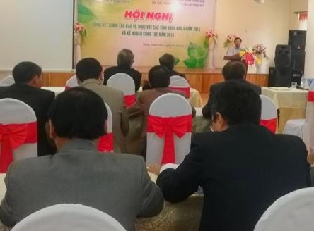 Tổng kết công tác bảo vệ thực vật các tỉnh vùng khu 4 năm 2015