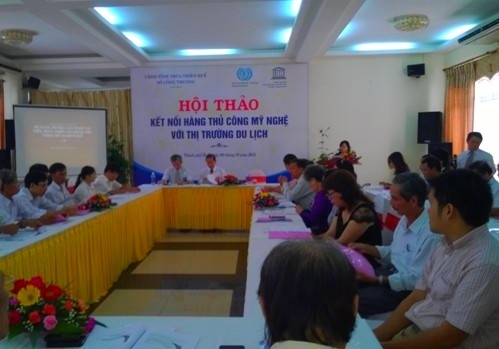 Hội thảo “Kết nối hàng thủ công mỹ nghệ với thị trường du lịch”
