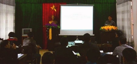 Tập huấn Nâng cao nhận thức cộng đồng và quản lý rủi ro thiên tai dựa vào cộng đồng trên địa bàn huyện A Lưới