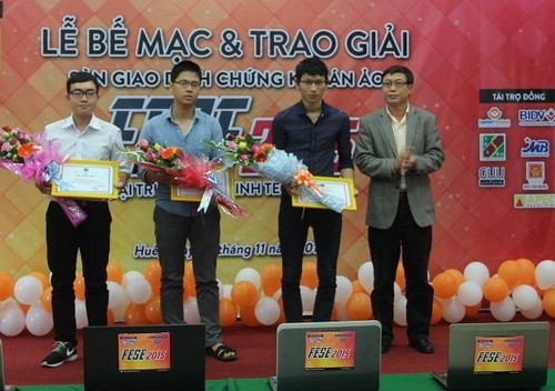 Bế mạc và trao giải ''Sàn giao dịch chứng khoán ảo FESE 2015''