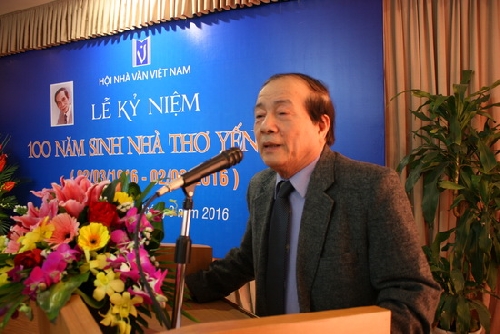 Lễ kỷ niệm 100 năm sinh nhà thơ Yến Lan
