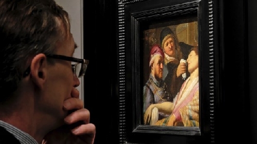 Hà Lan trưng bày tranh mô tả giác quan của danh họa Rembrandt