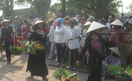 Chợ quê ngày hội - Festival Huế 2016: Bức tranh toàn cảnh về một làng quê nông thôn đặc trưng xứ Huế