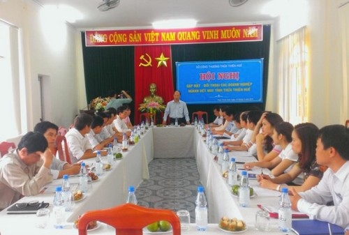 Hội nghị “Gặp mặt – đối thoại các doanh nghiệp ngành Dệt may tỉnh Thừa Thiên Huế”