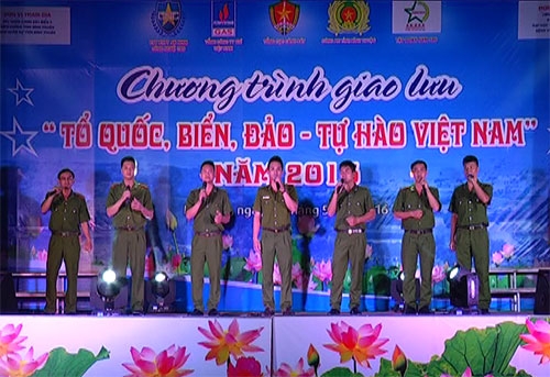 Đêm giao lưu văn nghệ "Tổ quốc - Biển, đảo - Tự hào Việt Nam"