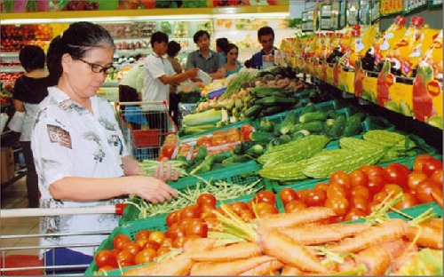 Kiểm tra bán hàng phục vụ bình ổn thị trường dịp Tết Nguyên đán Đinh Dậu 2017