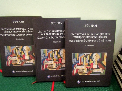 Giới thiệu chuyên luận " Các trường phái lý luận phê bình văn học phương Tây hiện đại và sự tiếp biến, vận dụng ở Việt Nam”  của  Phó giáo sư . TS Bửu Nam