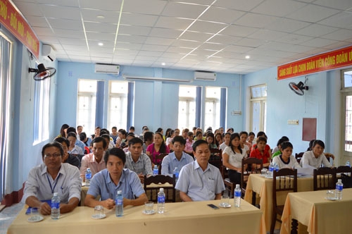 Tập huấn công tác phòng chống bệnh Phong, phòng chống dịch bệnh trong trường học năm 2016