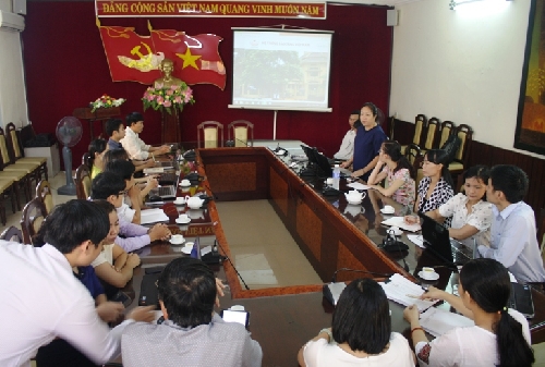 Tập huấn hướng dẫn sử dụng hệ thống phần mềm quản lý di sản văn hóa