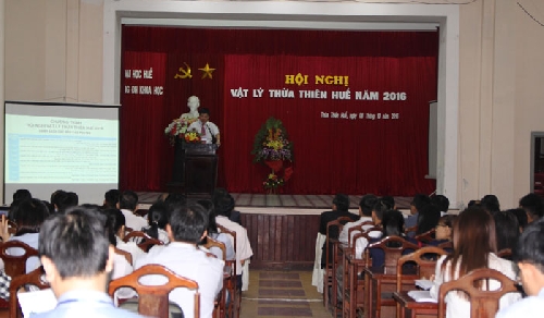 Hội nghị Vật lý tỉnh Thừa Thiên Huế năm 2016