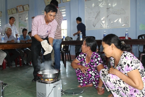 Hội thảo về chuyển đổi rơm rạ thành nhiên liệu đun nấu