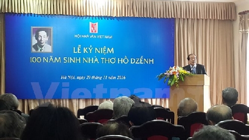 Tọa đàm 100 năm Ngày sinh nhà thơ Hồ Dzếnh - một hồn thơ sâu lắng