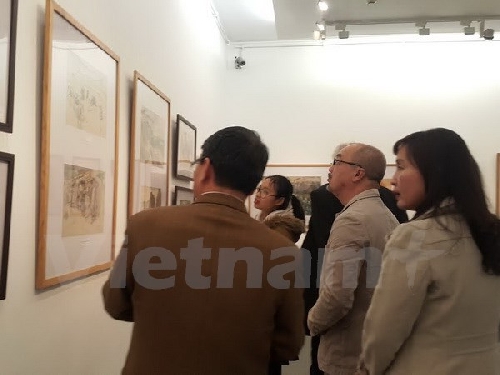 Mỹ thuật Việt Nam chào Xuân với “Những nẻo đường đất nước”