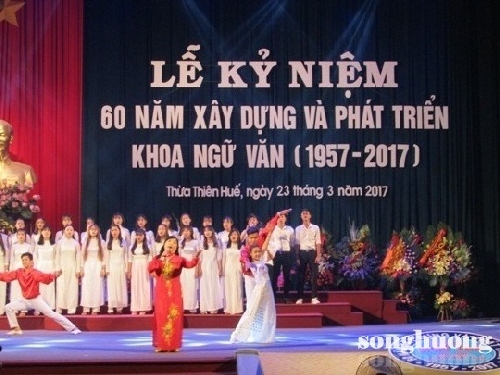 Khoa Ngữ văn ĐHKH Huế tổ chức “Lễ kỷ niệm 60 năm xây dựng và phát triển”