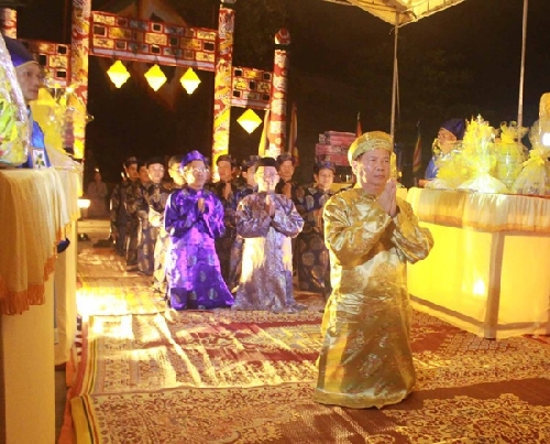 Trang nghiêm lễ tế Xã Tắc tại cố đô Huế