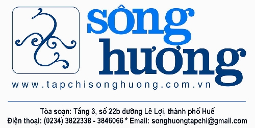 Thông báo: Tạp chí Sông Hương tạm thời chuyển trụ sở đến địa điểm mới