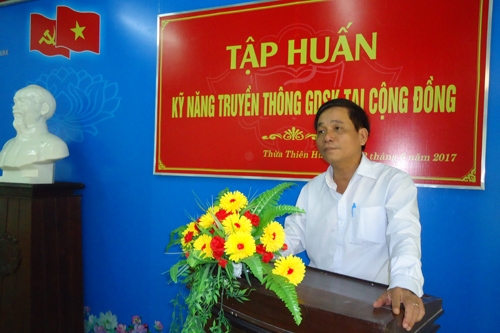 Tập huấn Truyền thông giáo dục sức khỏe tại cộng đồng