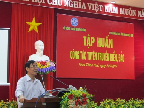 TT Huế: Tập huấn công tác tuyên truyền biển, đảo