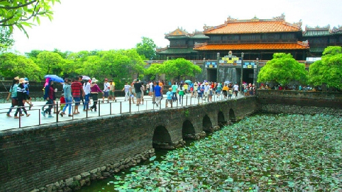 Thay đổi giá vé tham quan Hoàng cung Huế (Đại Nội)
