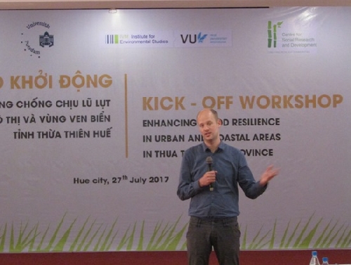 Hội thảo khởi động dự án “ Tăng cường khả năng chống chịu lũ lụt ở vùng đô thị và vùng ven biển tỉnh Thừa Thiên Huế”. 
