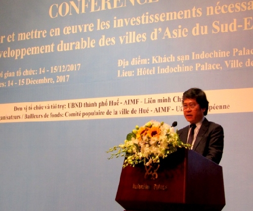 Hội nghị chuyên đề “ Tài trợ và triển khai các dự án phát triển bền vững cho các đô thị Đông Nam Á”.