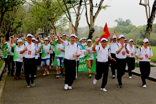 Ngày chạy Olympic vì sức khỏe toàn dân