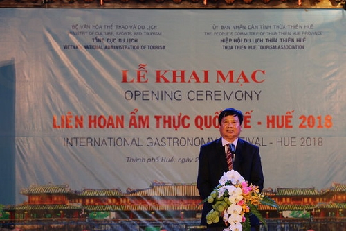 Khai mạc Liên Hoan Ẩm thực Quốc tế - Huế 2018:“Tinh hoa ẩm thực Huế” 