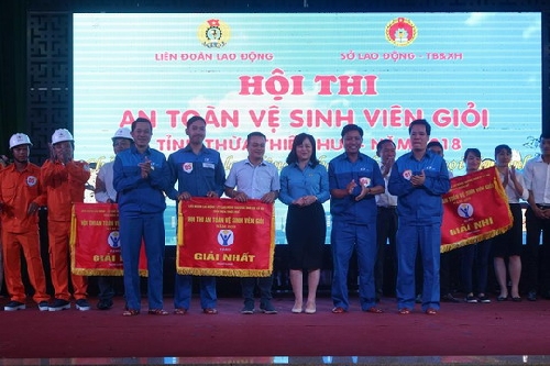 Hội thi An toàn vệ sinh viên giỏi tỉnh Thừa Thiên Huế năm 2018