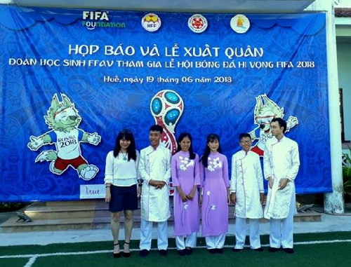 Bốn cầu thủ Việt Nam tham dự lễ hội Bóng đá World Cup 2018