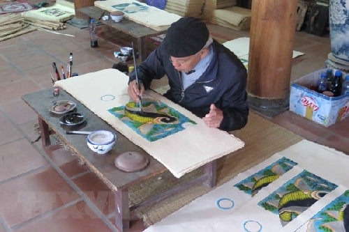 Xây dựng hồ sơ đề nghị UNESCO công nhận nghề làm tranh Đông Hồ