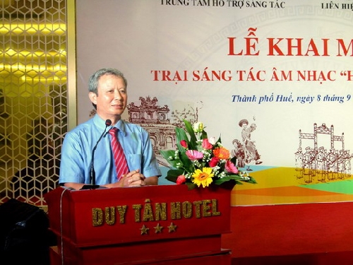 Khai mạc trại sáng tác âm nhạc “Huế xưa và nay”.