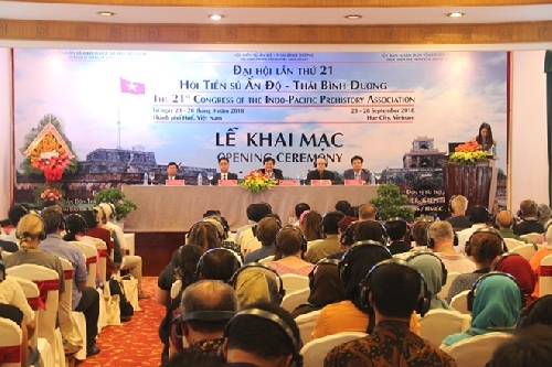 Khai mạc Đại hội lần thứ 21 của Hội Tiền sử Ấn Độ - Thái Bình Dương tại Huế